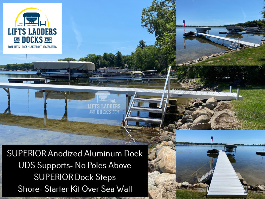 Dock & Pier Supports and Dock/ Pier Supports and Accessories- Serving  Michigan & Northern Indiana